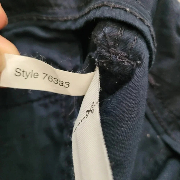 J CREW Womens City Fit Chino Shorts Size 4 Blue 100% Cotton Classic Twill - Picture 5 of 9